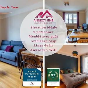 La Marmotte: 2 Persons, Center And Lake, 3* Appartement